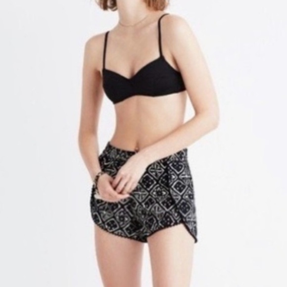 Madewell Oahu Sandlines Shorts Swimsuit Coverup Size Small - Picture 3 of 16